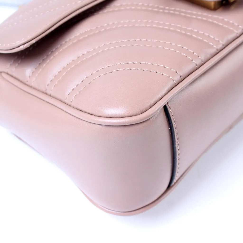446744 Marmont Shoulder Mini Flap