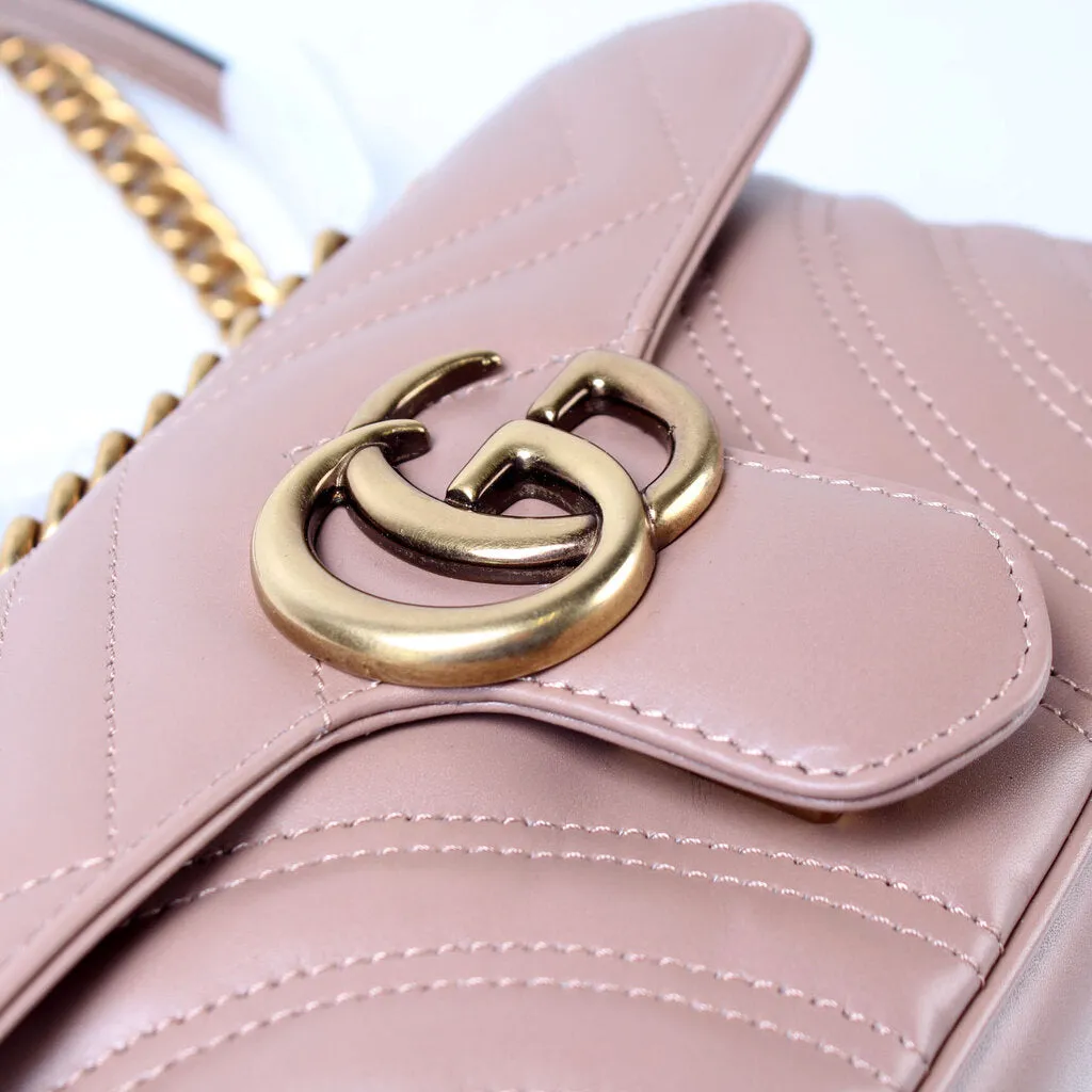 446744 Marmont Shoulder Mini Flap