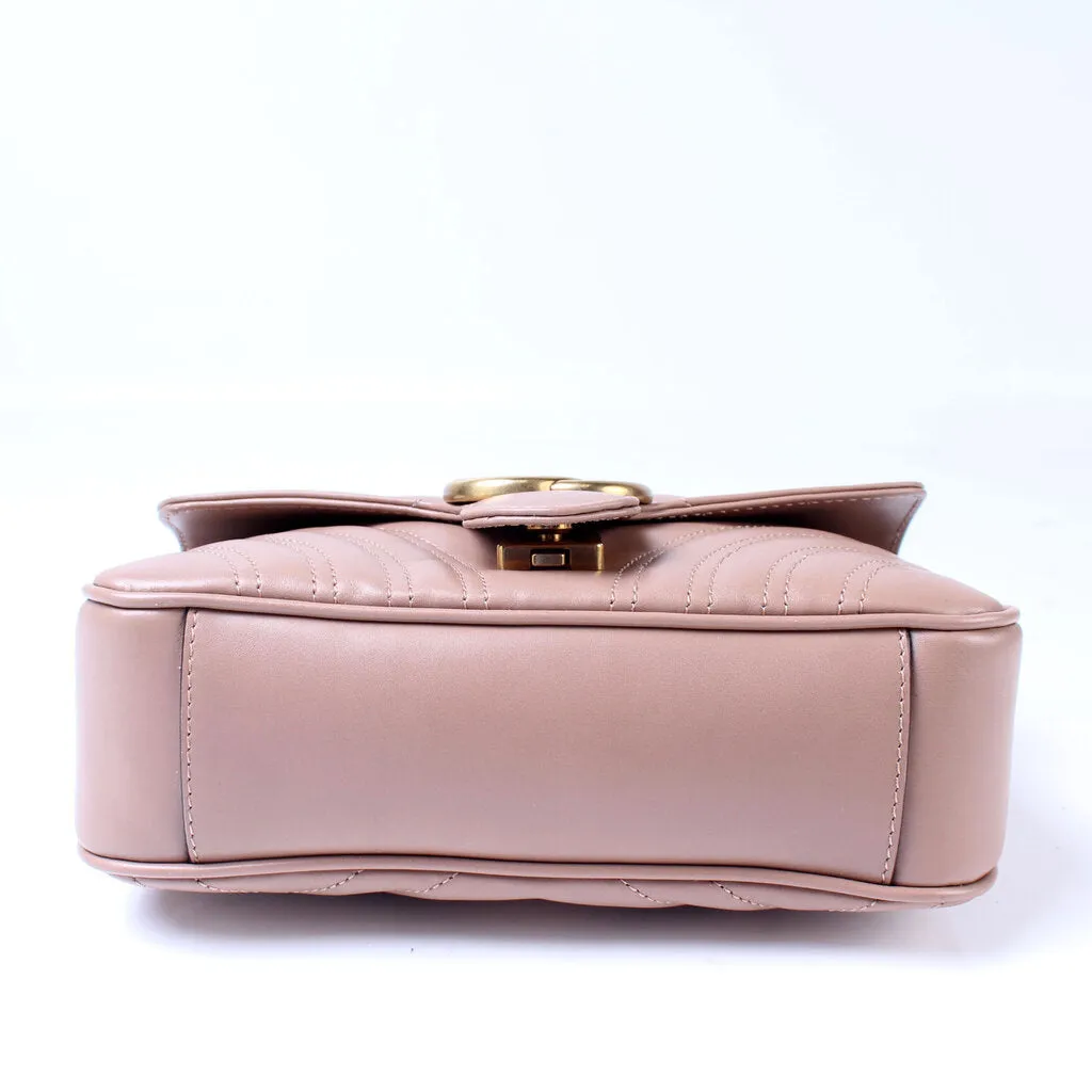 446744 Marmont Shoulder Mini Flap