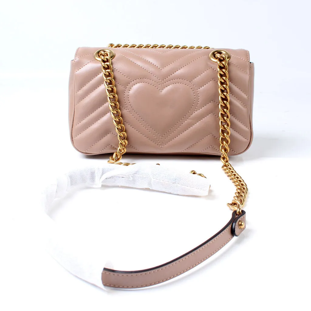 446744 Marmont Shoulder Mini Flap