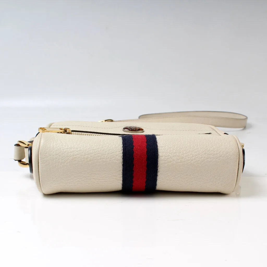 517350 Ophidia Mini Leather Bag