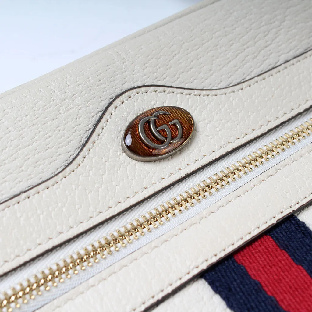 517350 Ophidia Mini Leather Bag