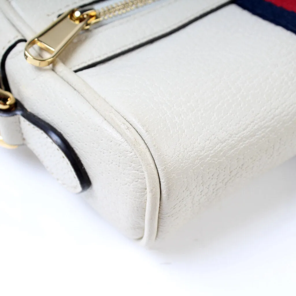 517350 Ophidia Mini Leather Bag