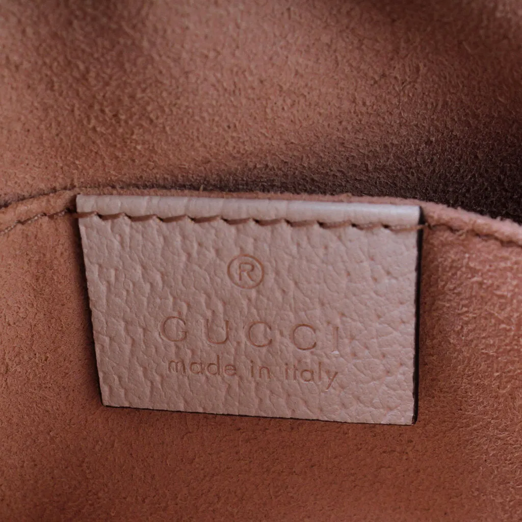 517350 Ophidia Mini Leather Bag