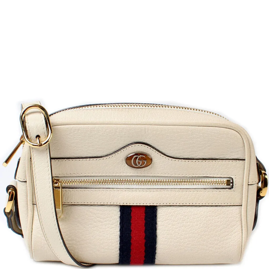517350 Ophidia Mini Leather Bag