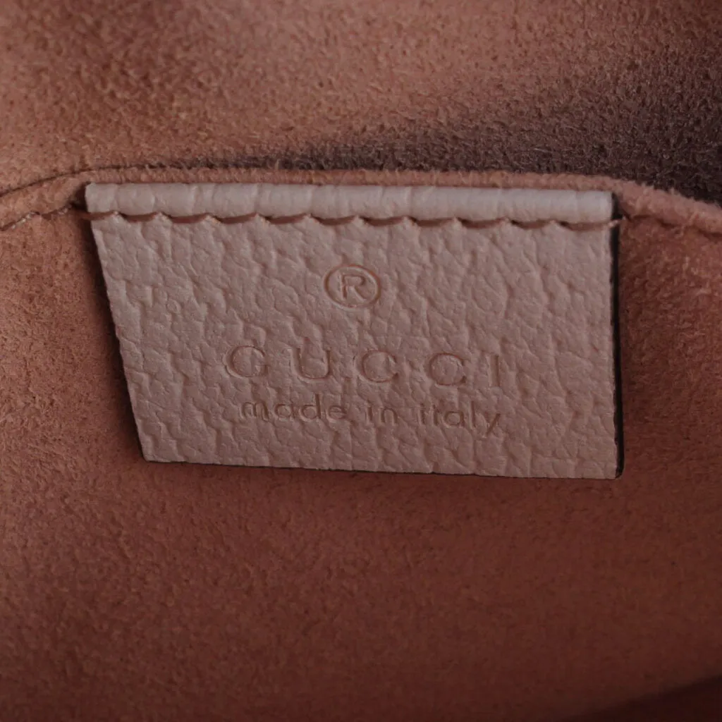 517350 Ophidia Mini Leather Bag