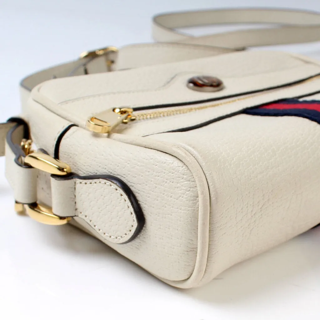 517350 Ophidia Mini Leather Bag
