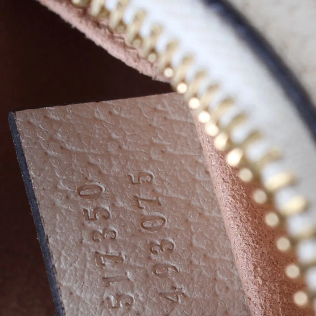 517350 Ophidia Mini Leather Bag