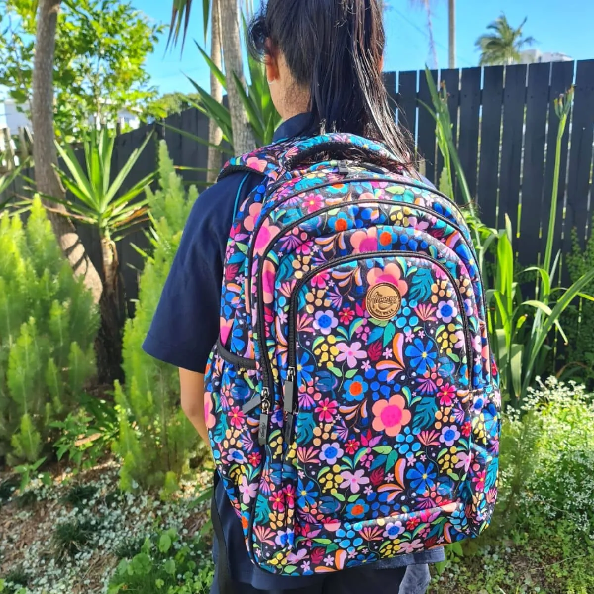 Alimasy Large Backpack - Kasey Rainbow - Wonderland