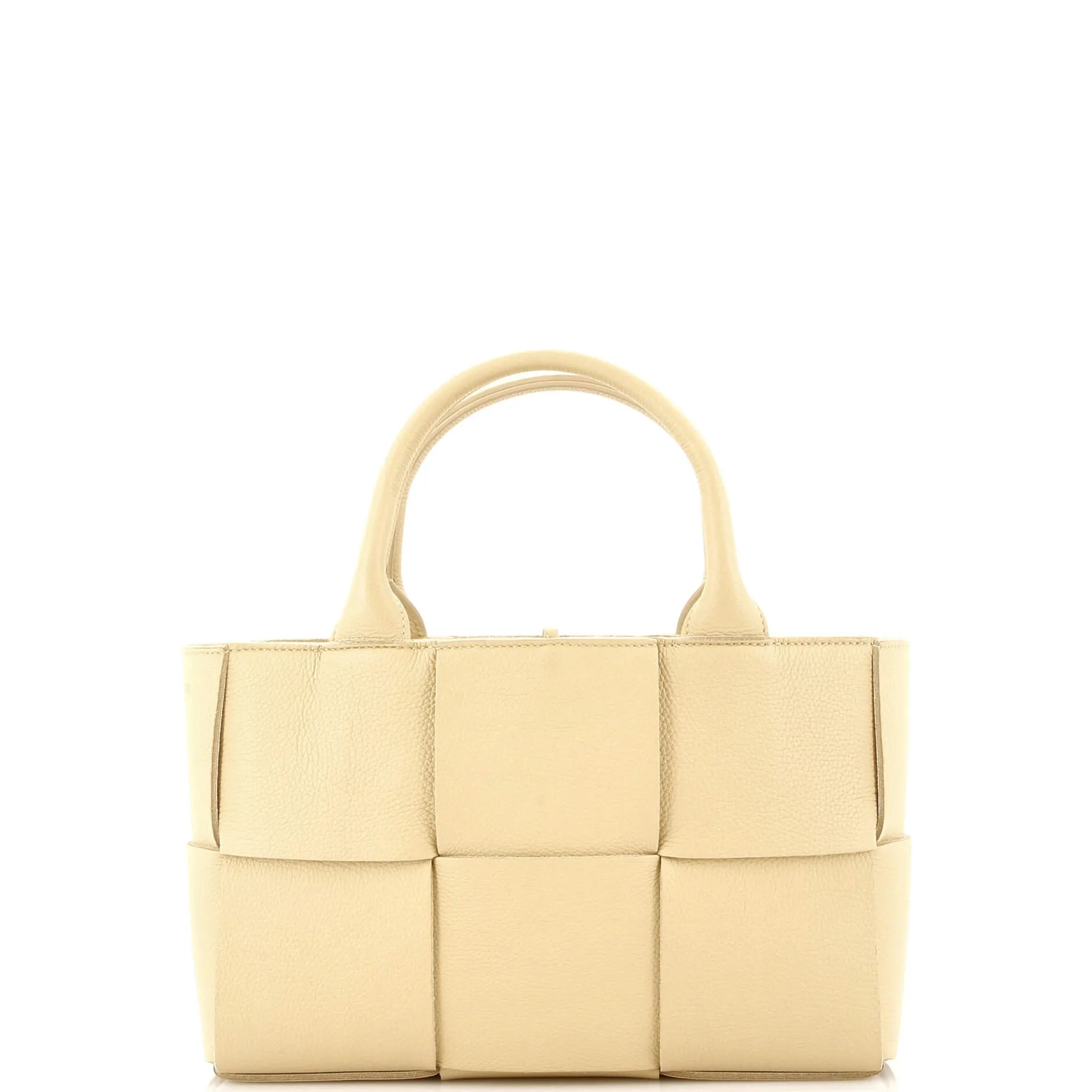 Arco Tote Maxi Intrecciato Leather Mini