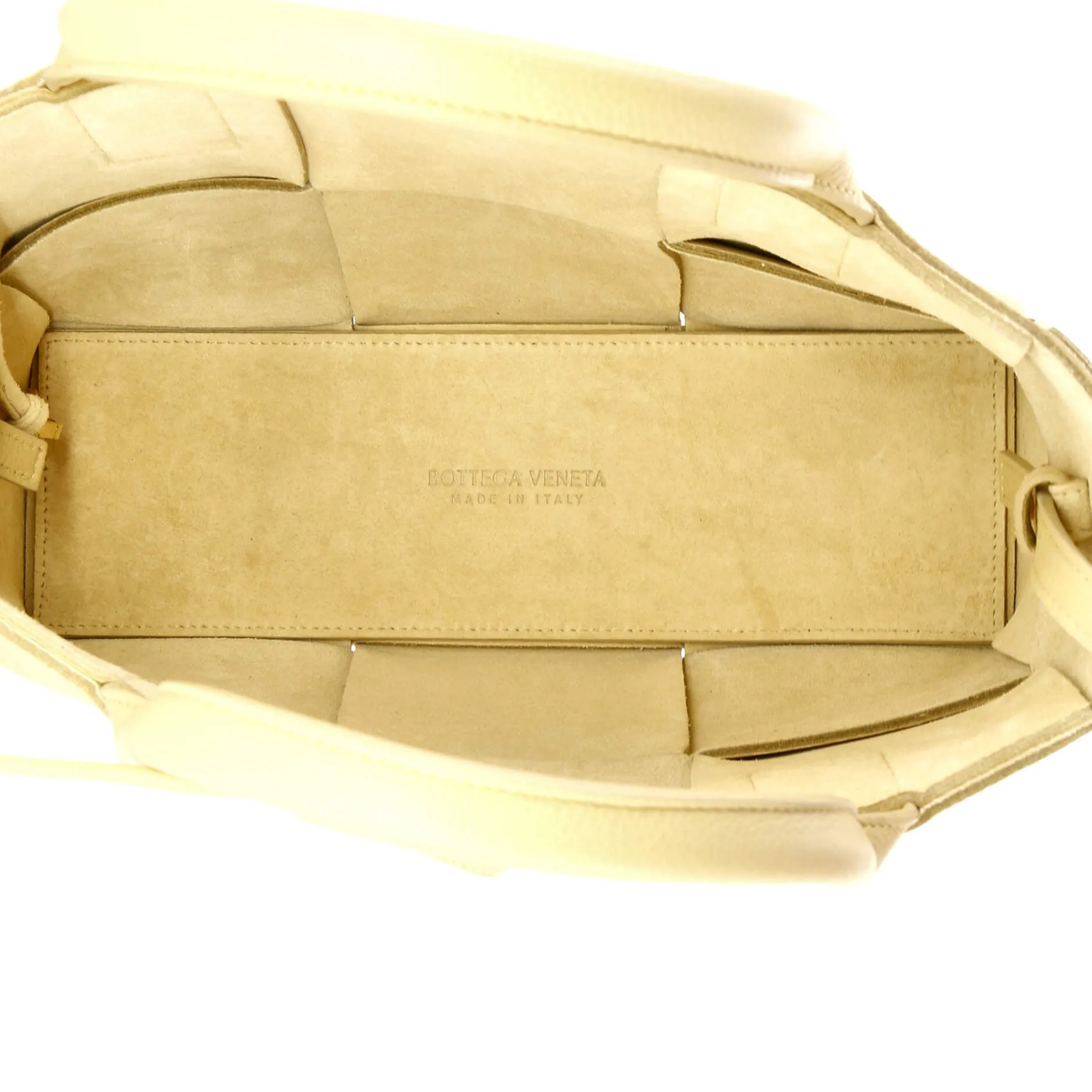 Arco Tote Maxi Intrecciato Leather Mini