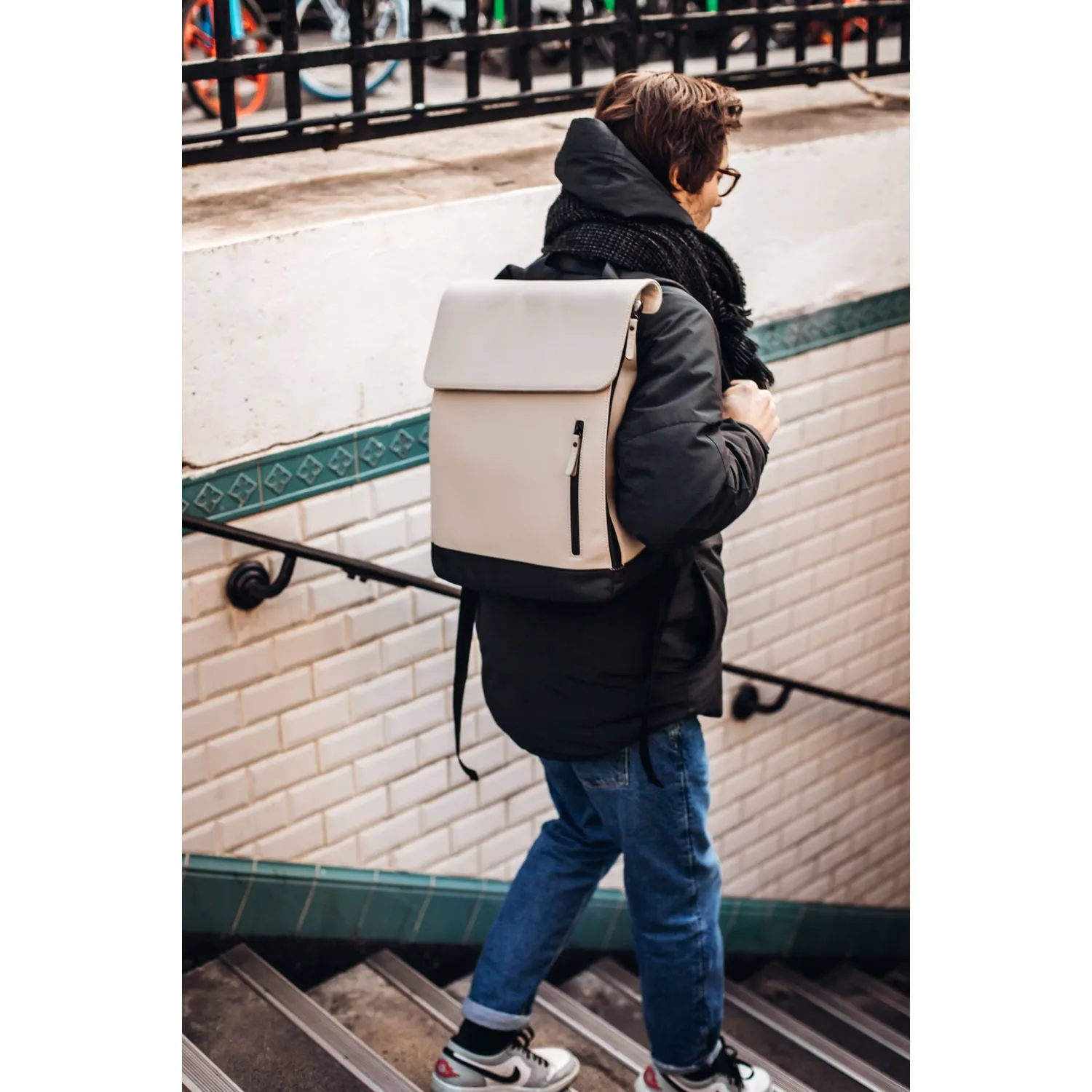 Beaba Oslo Changing Backpack - Clay