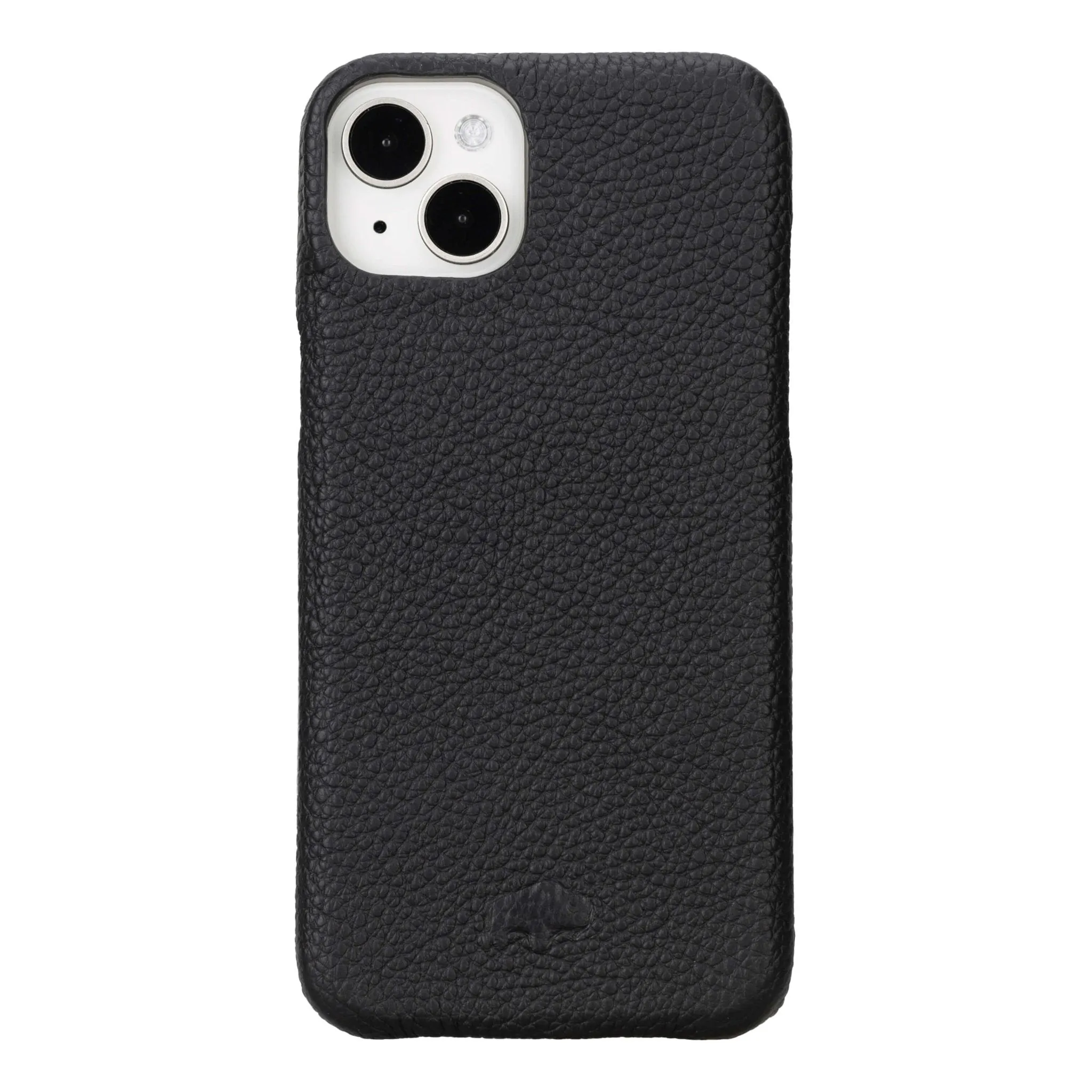 Burkley iPhone 15 Plus Wallet Case, Pebble Black
