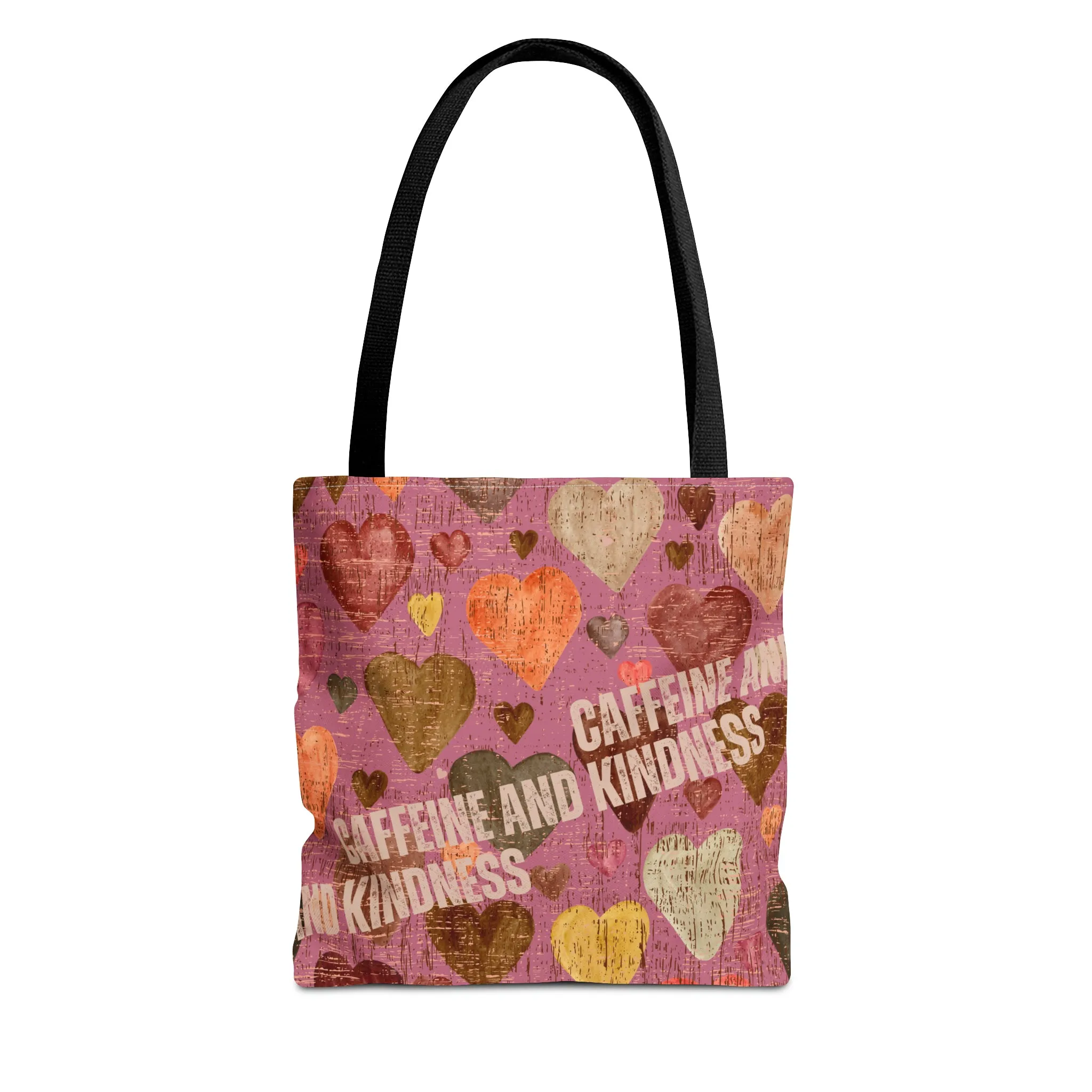 Caffeine and Kindness: Women's Small Tote Bag for Chic Caffeine Lovers