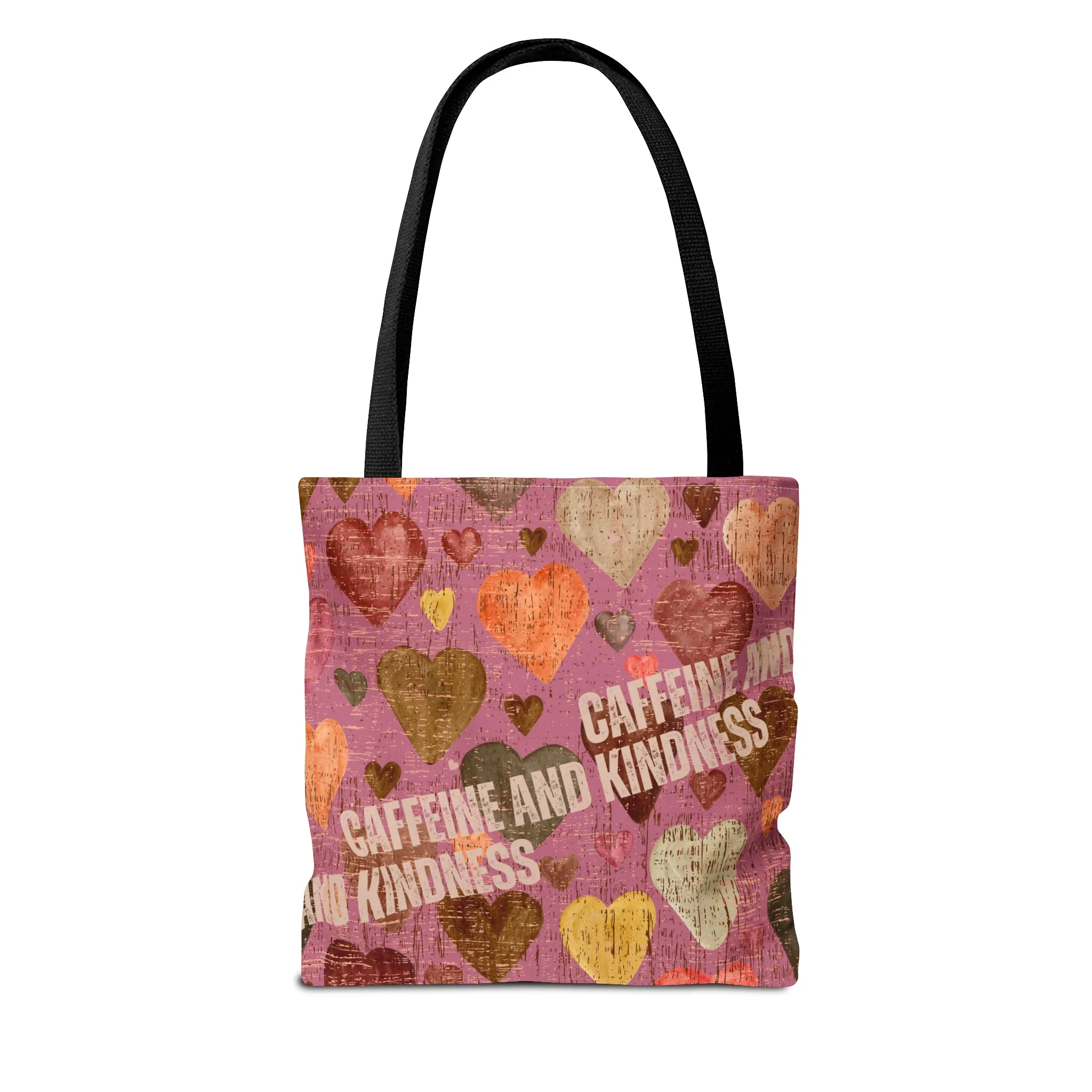 Caffeine and Kindness: Women's Small Tote Bag for Chic Caffeine Lovers
