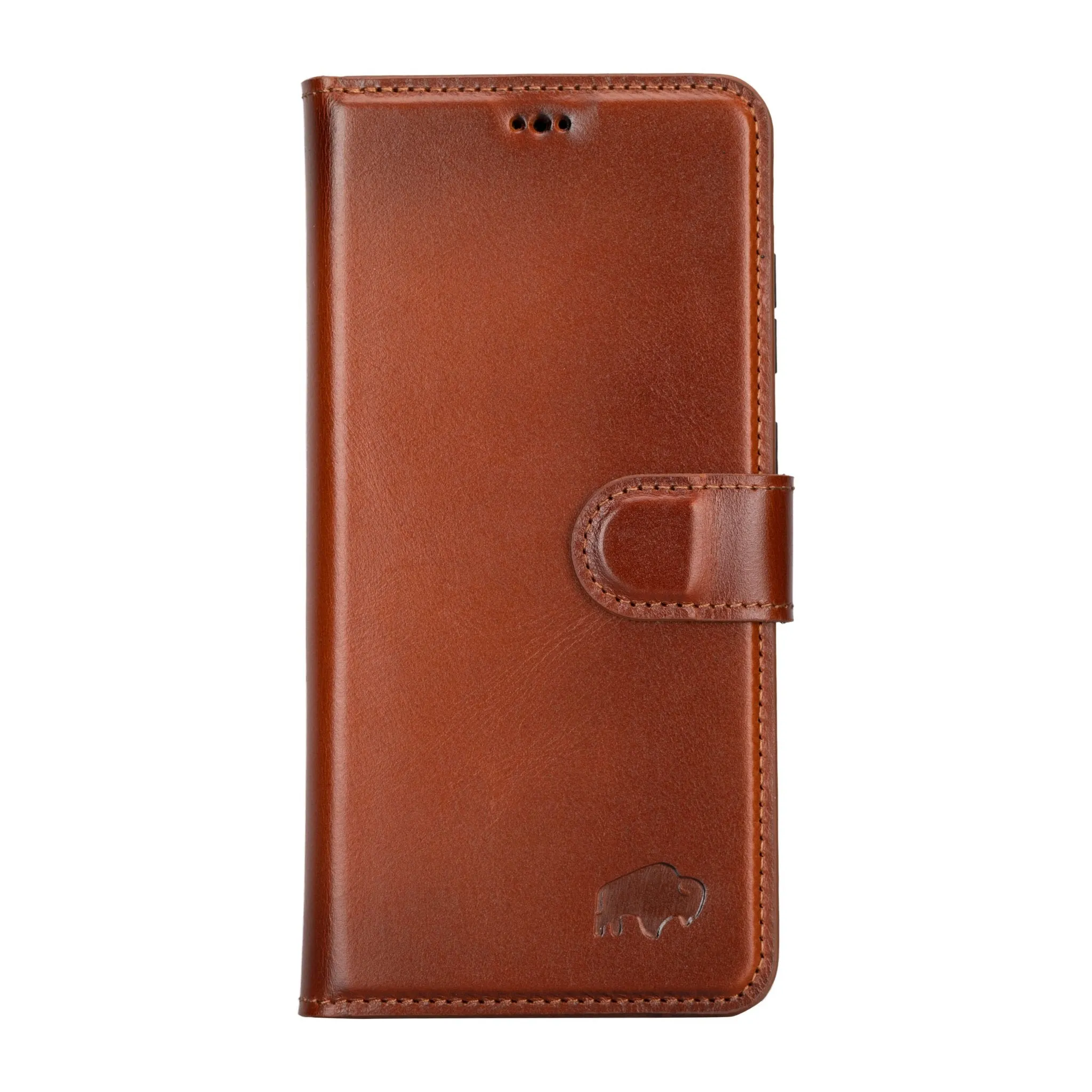 Carson Samsung Galaxy S23 Plus Wallet Case, Burnished Tan
