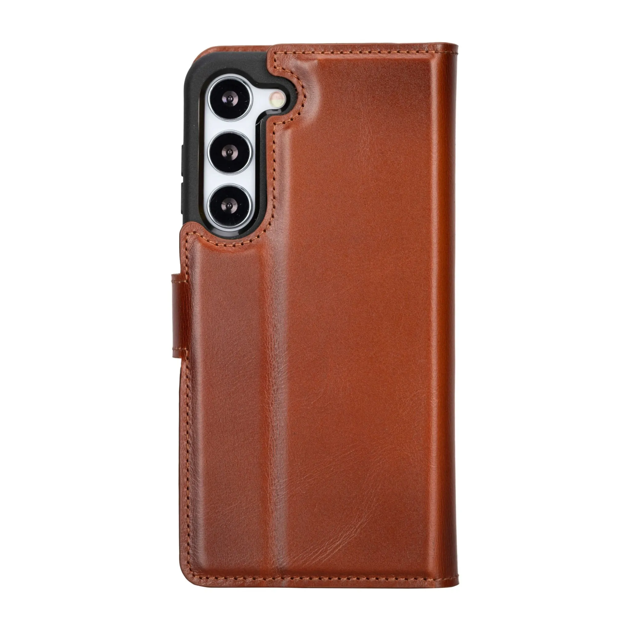 Carson Samsung Galaxy S23 Plus Wallet Case, Burnished Tan