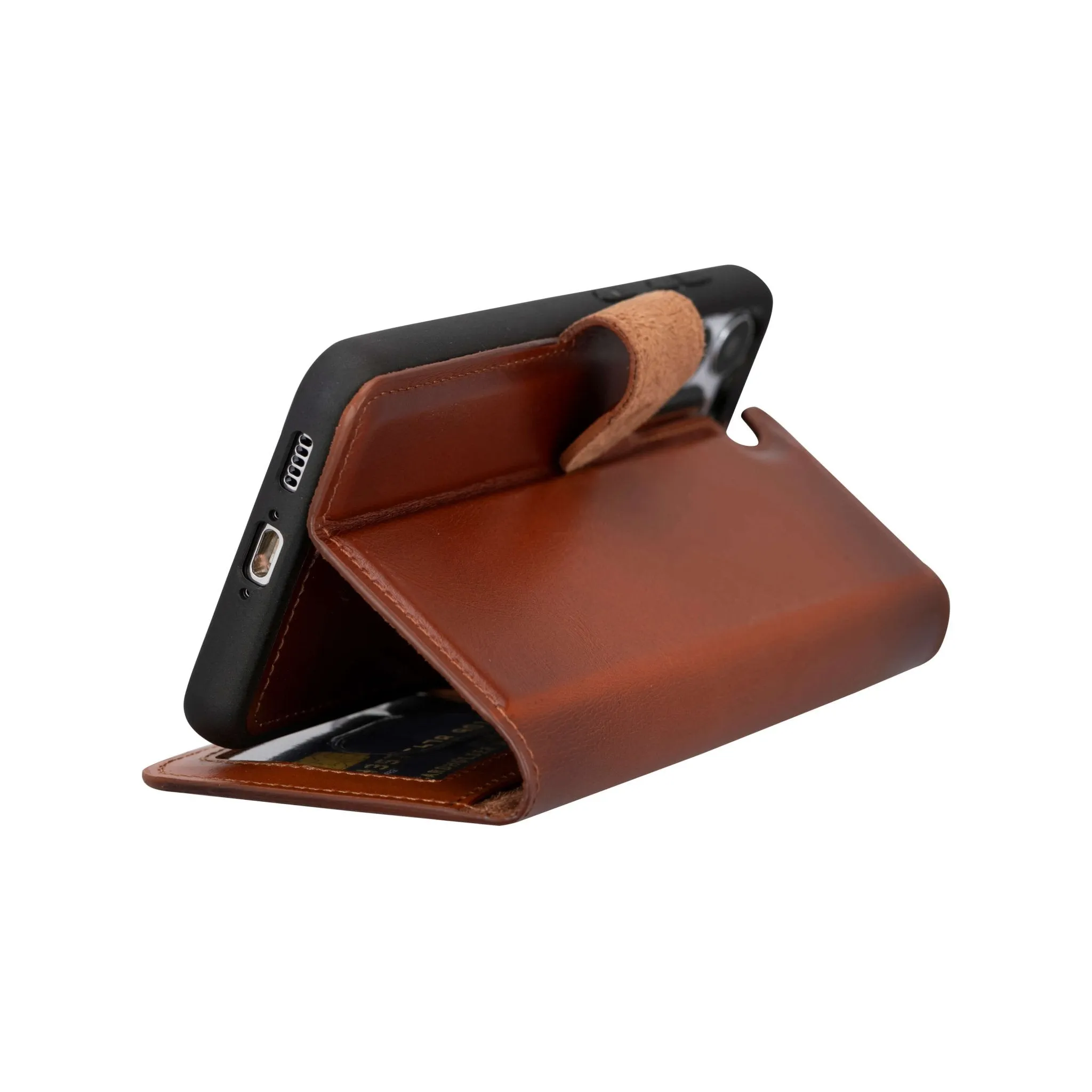 Carson Samsung Galaxy S23 Plus Wallet Case, Burnished Tan