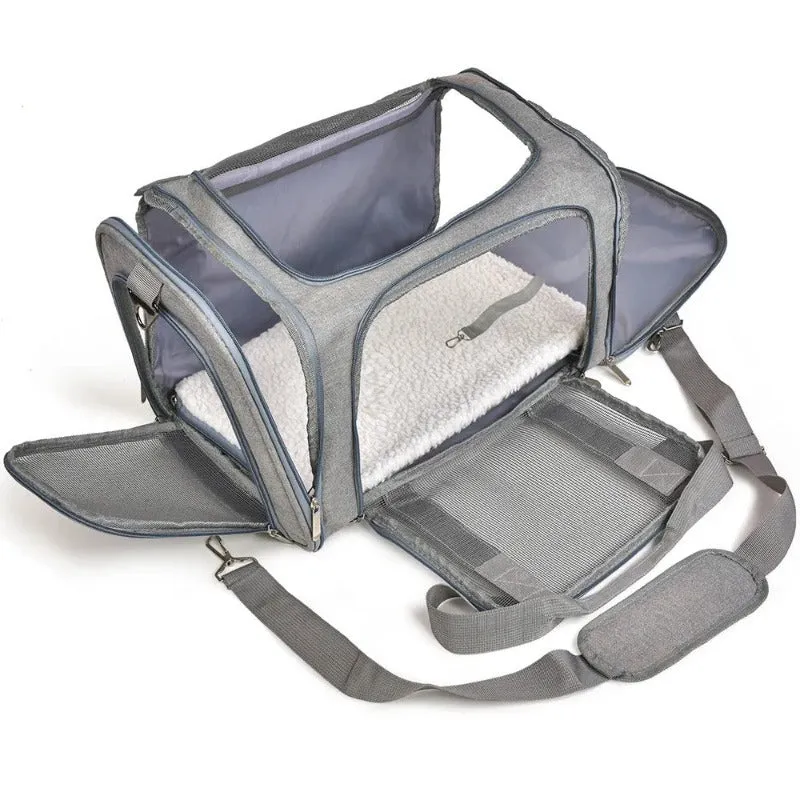 Cat Bag Handbag Pet Carrier With Mesh Window
