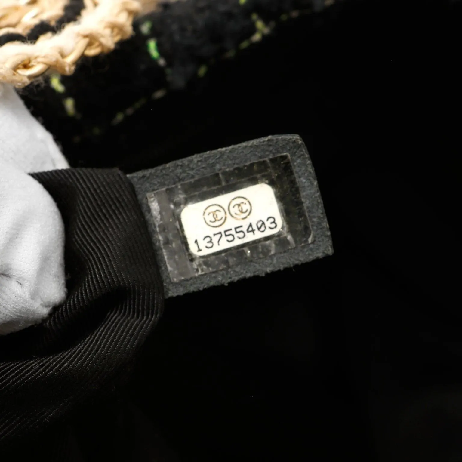 Chanel Coco Country Seagrass Camellia Large Bag