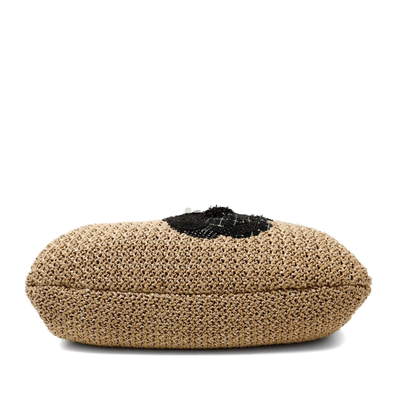 Chanel Coco Country Seagrass Camellia Large Bag