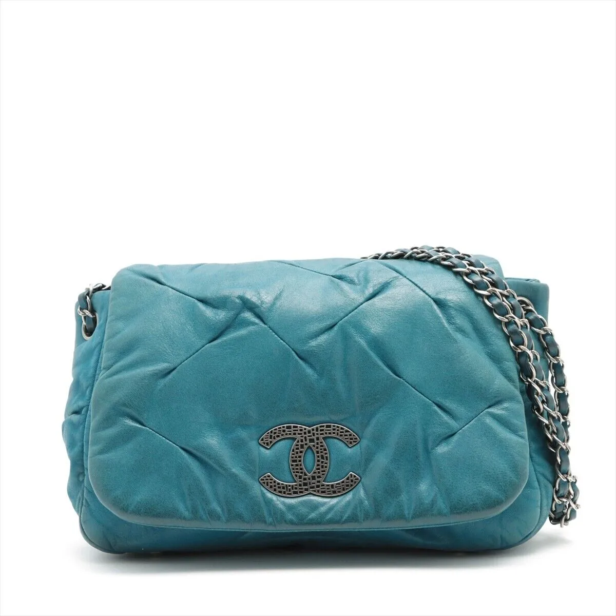 Chanel Coco Mark Leather Chain Shoulder