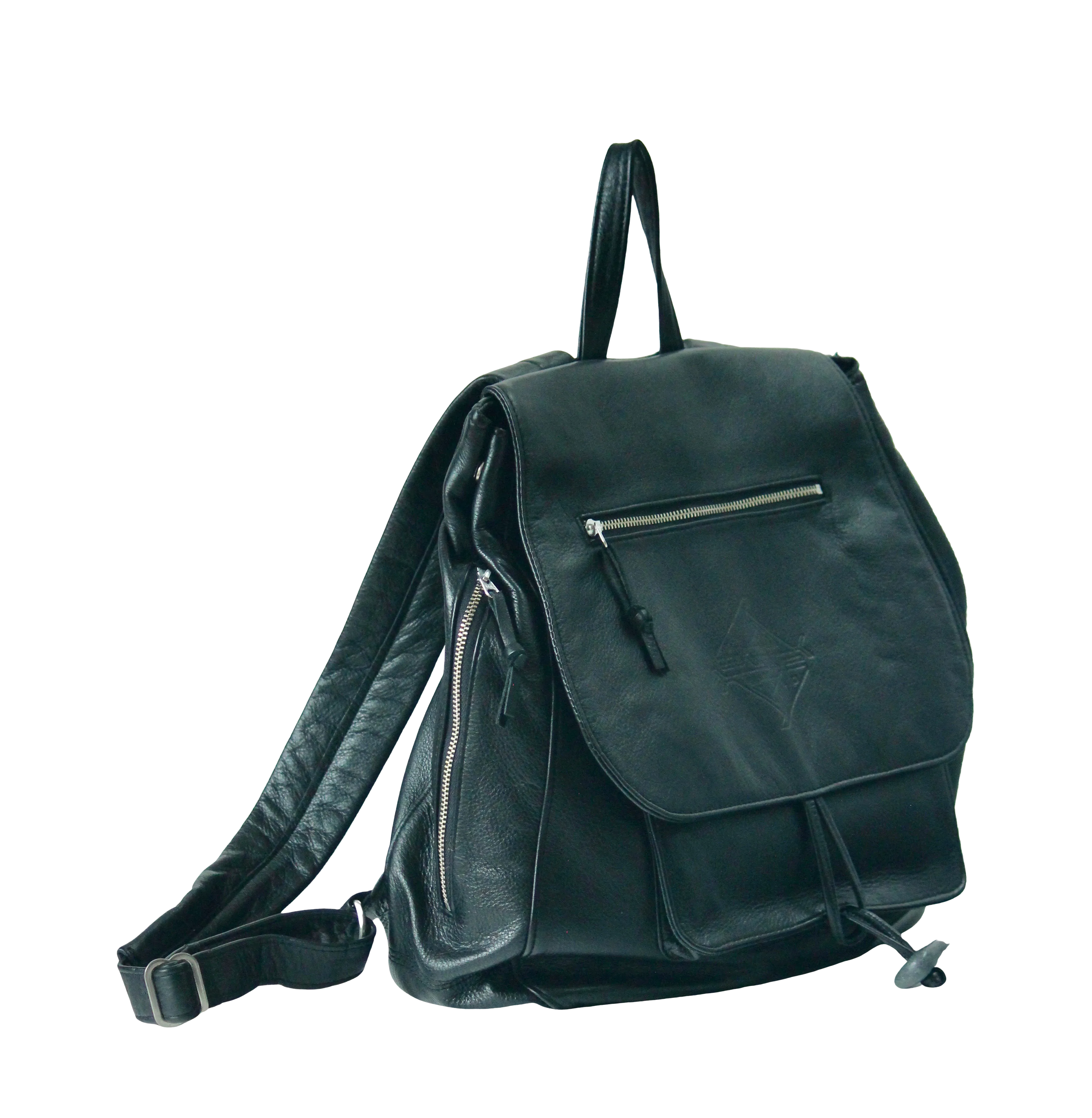 Classic Large Backpack - Reinforced Genuine Leather Backpack