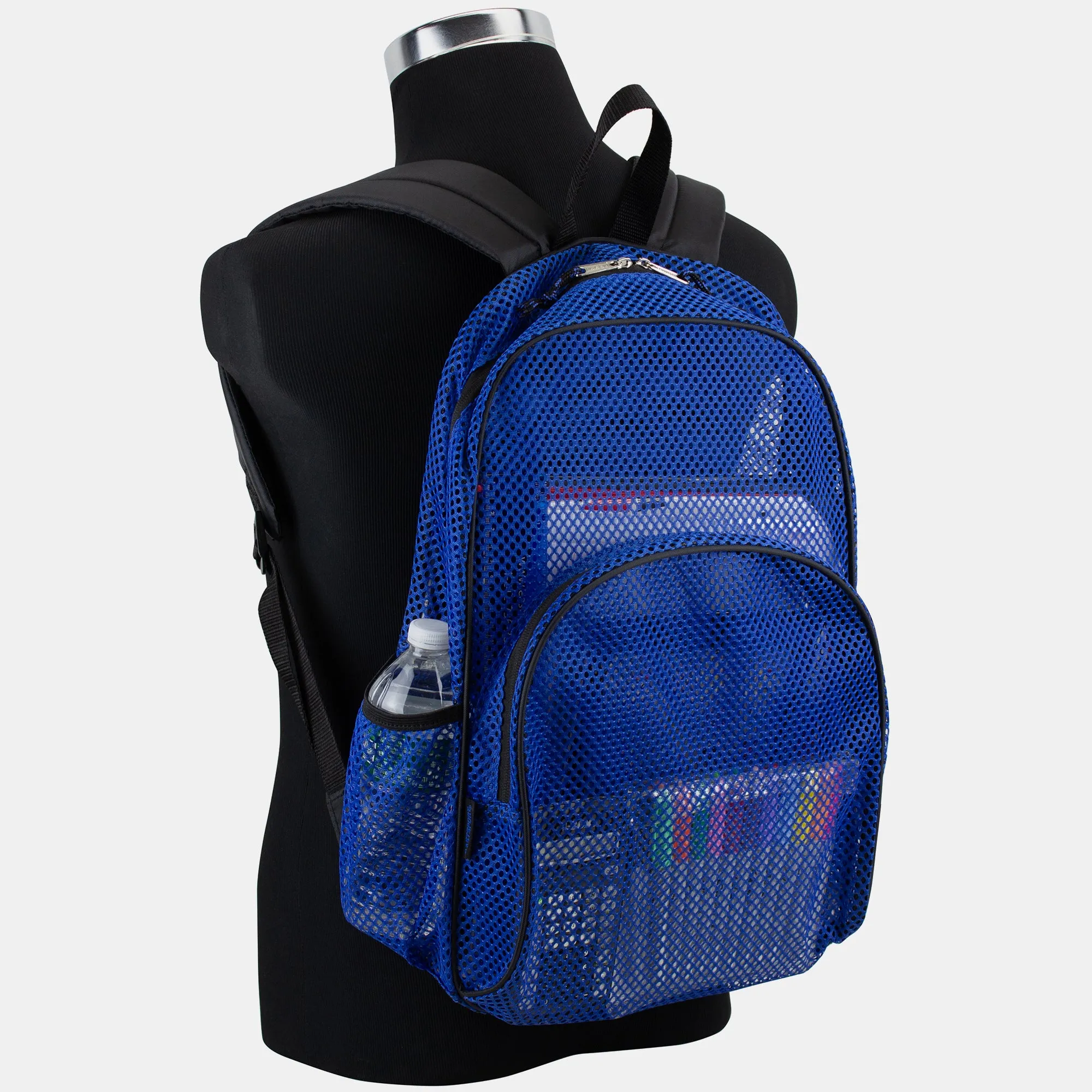 Classic Mesh Backpack with Padded Shoulder Straps