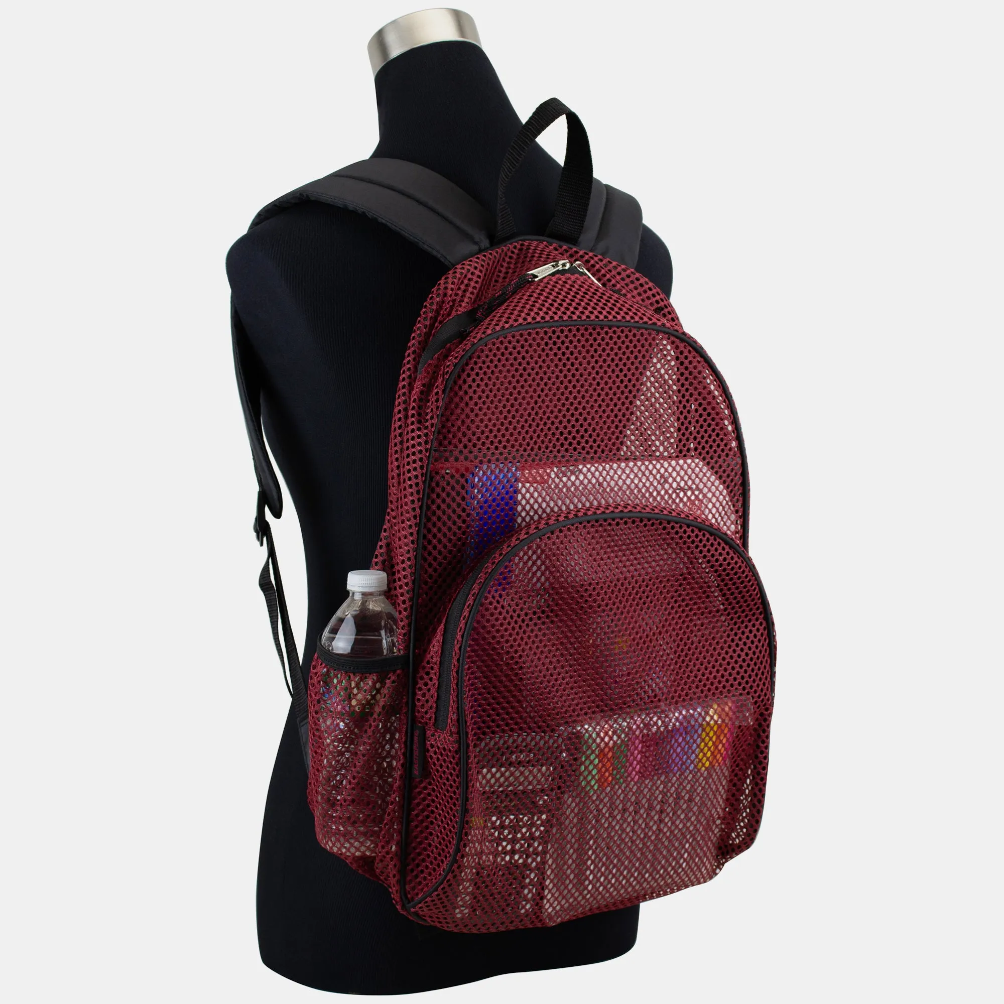 Classic Mesh Backpack with Padded Shoulder Straps