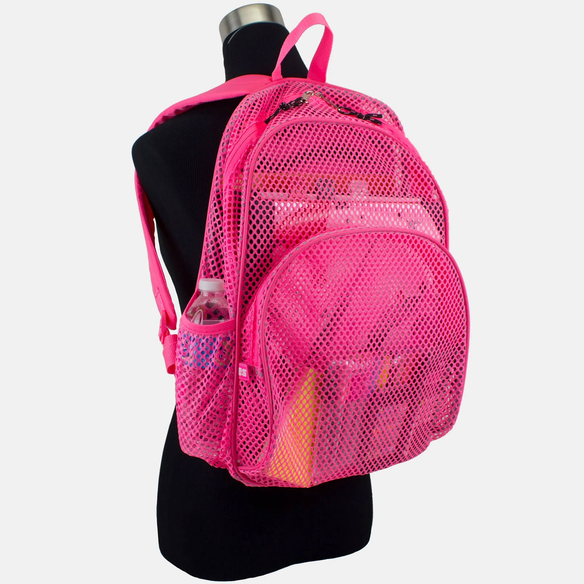 Classic Mesh Backpack with Padded Shoulder Straps