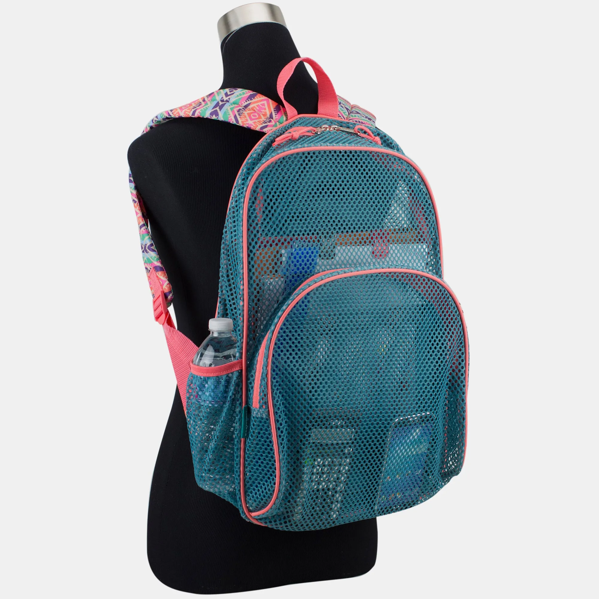 Classic Mesh Backpack with Padded Shoulder Straps