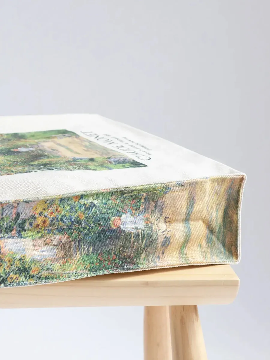 Claude Monet Garden - Tote Bag