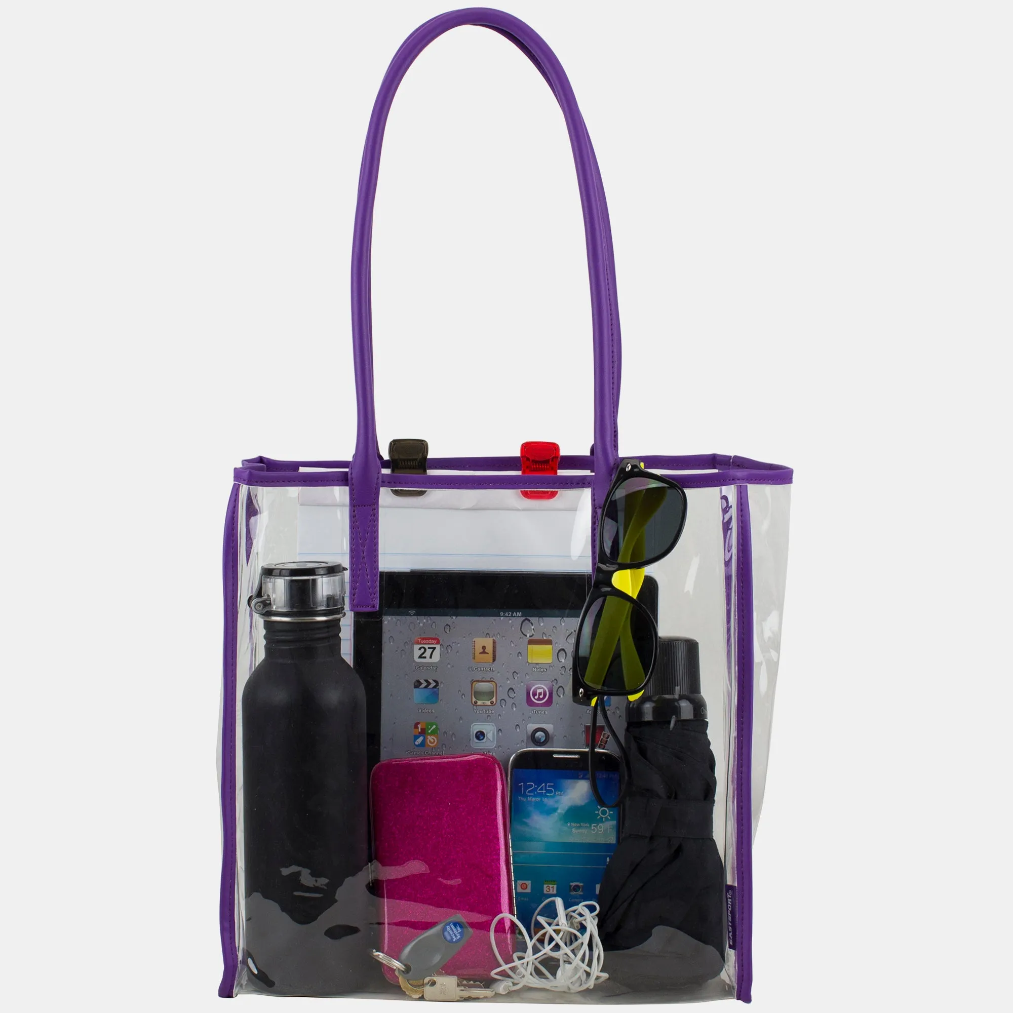 Clear All Purpose Security Large Tote Bag