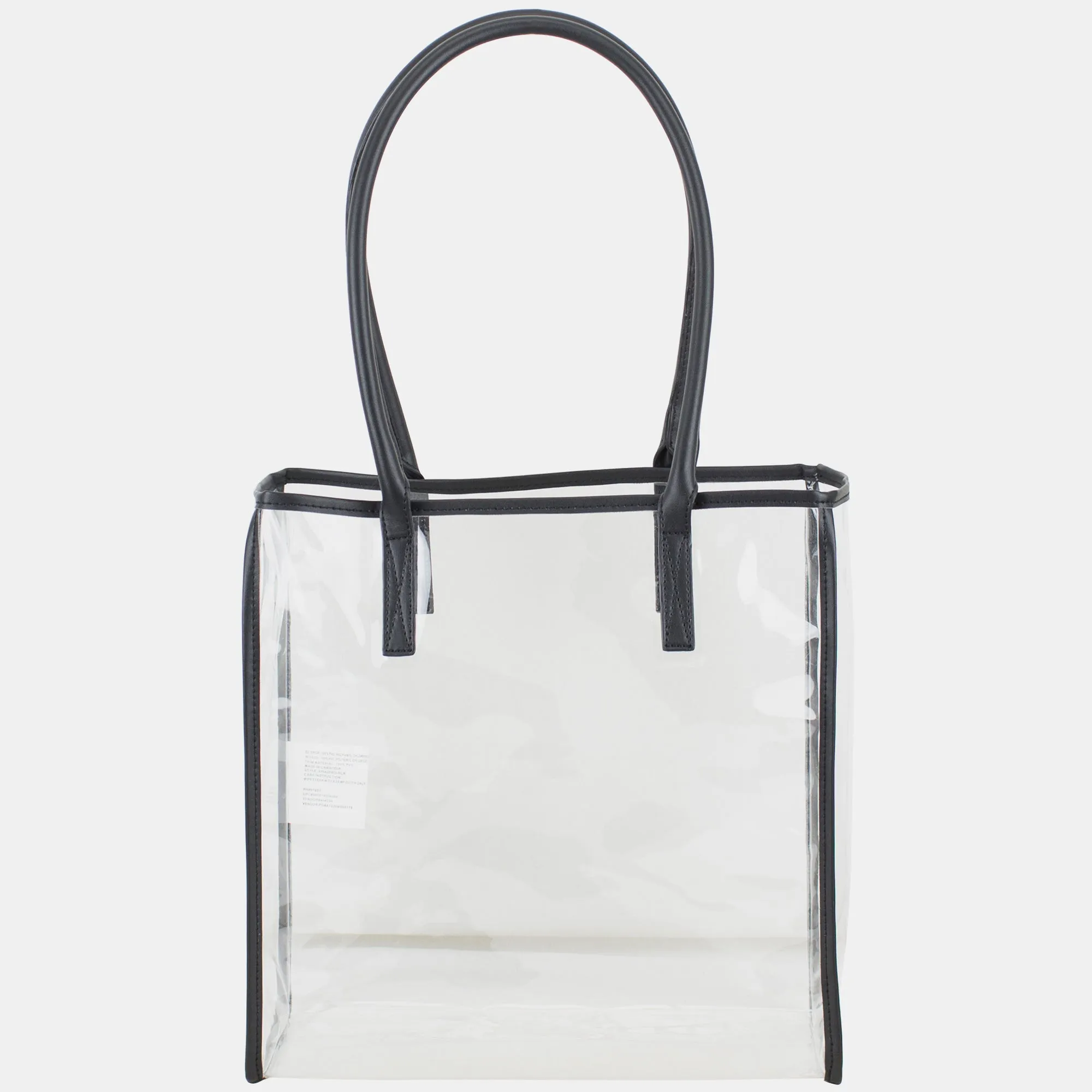 Clear All Purpose Security Large Tote Bag