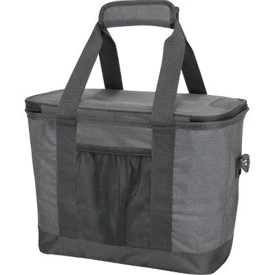 CleverMade Eco Soft Sided Cooler Bag Soft Side Collapsible Insulated 21 QT, Gray