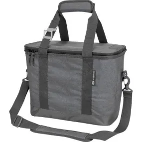 CleverMade Eco Soft Sided Cooler Bag Soft Side Collapsible Insulated 21 QT, Gray