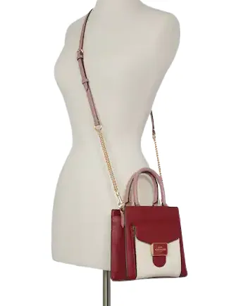 Coach Mini Pepper Crossbody In Colorblock