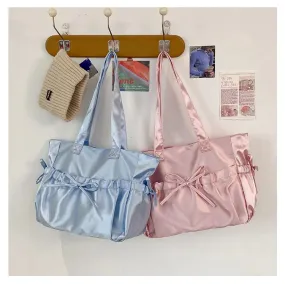 Cottage Core Elegant Bow Totebag