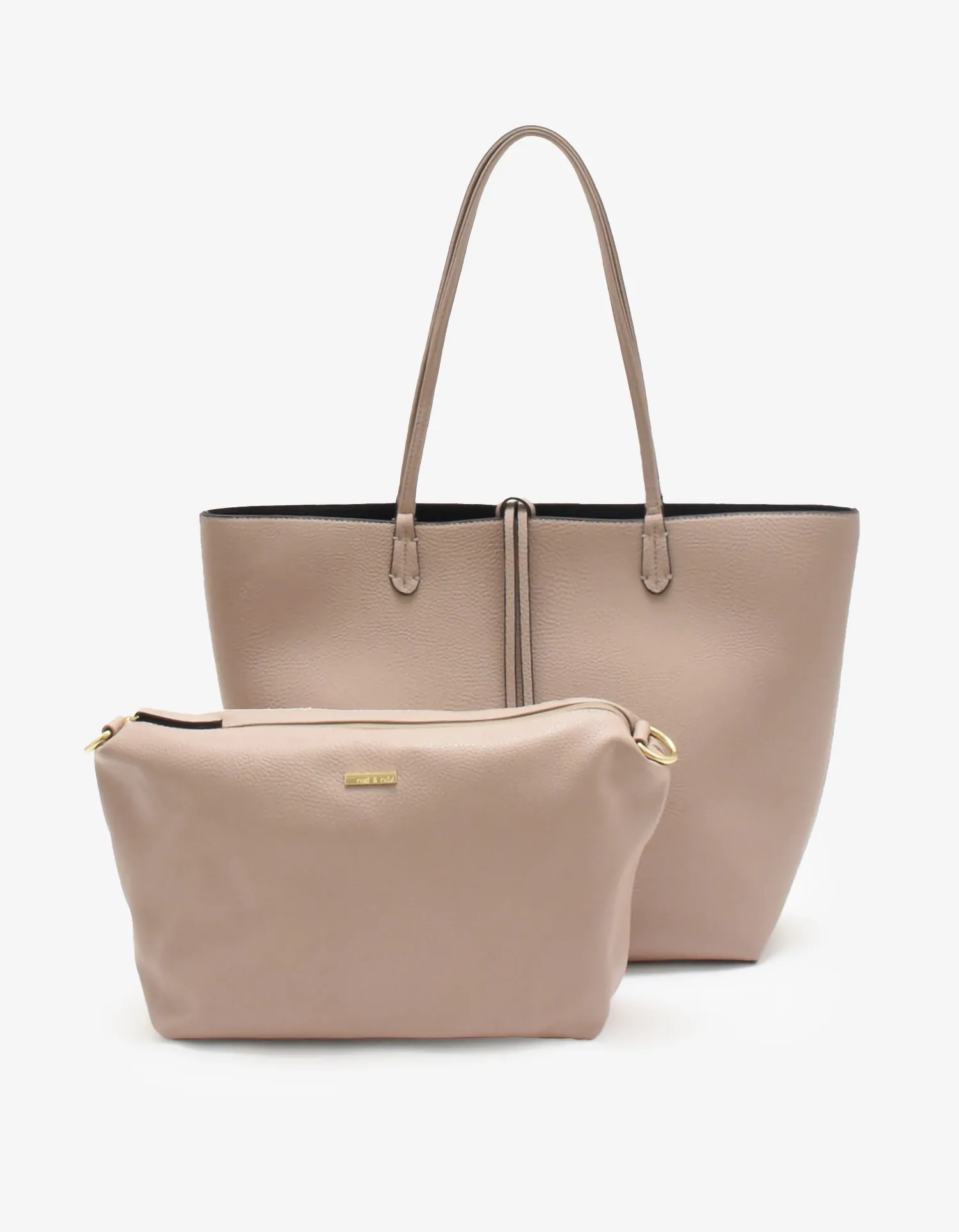 DEPARTURE TOTE STONE/BLACK