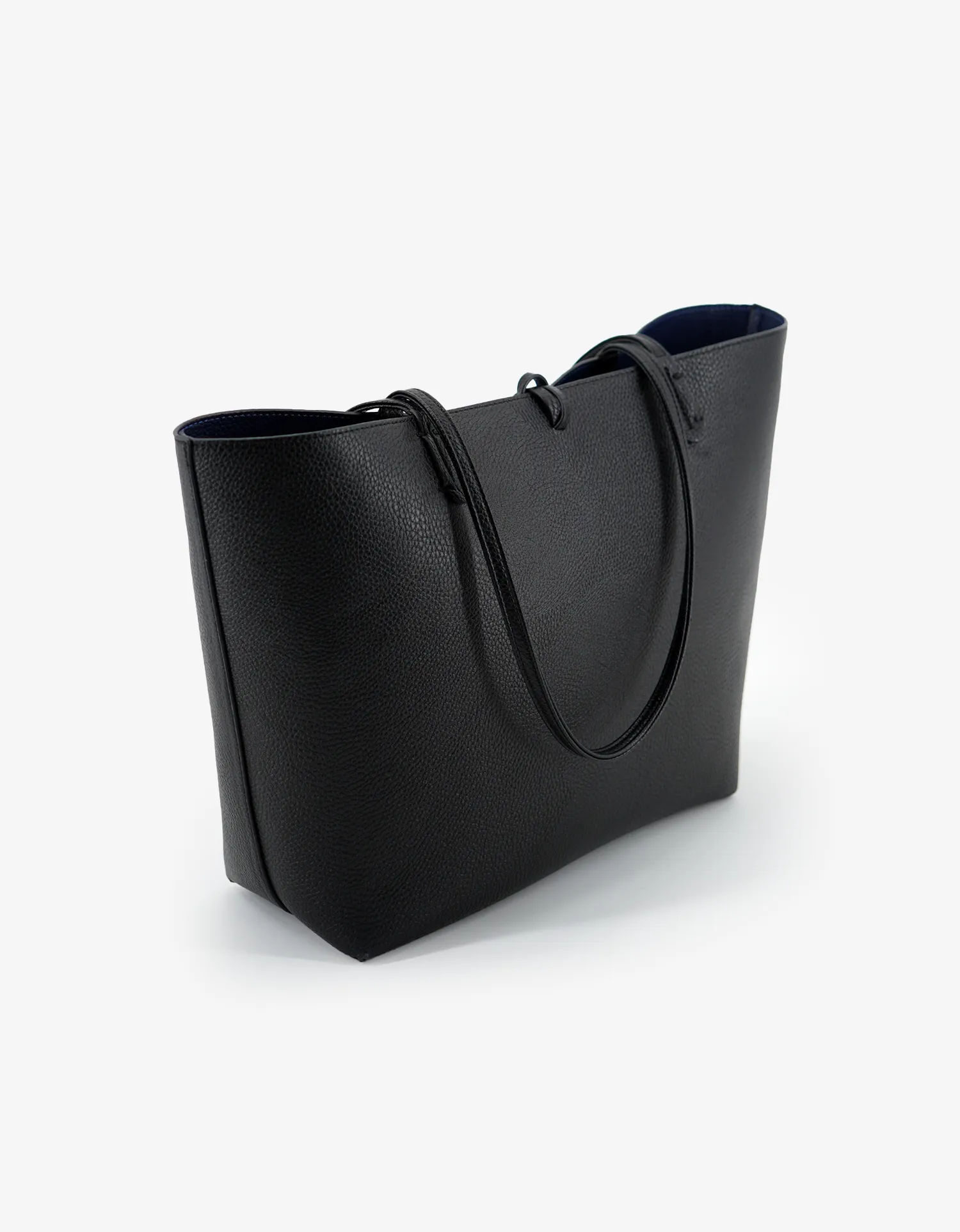DEPARTURE TOTE STRIPE BLACK/NAVY