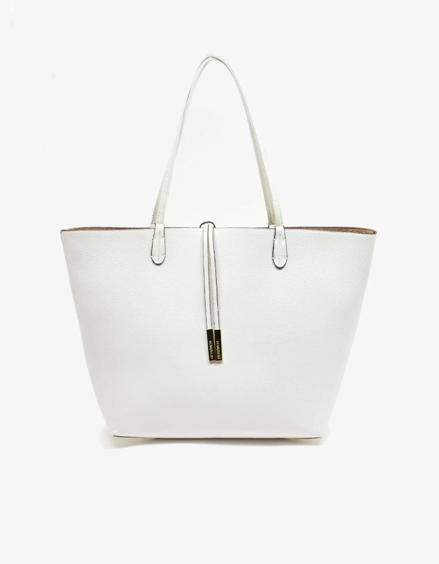 DEPARTURE TOTE WHITE/GOLD