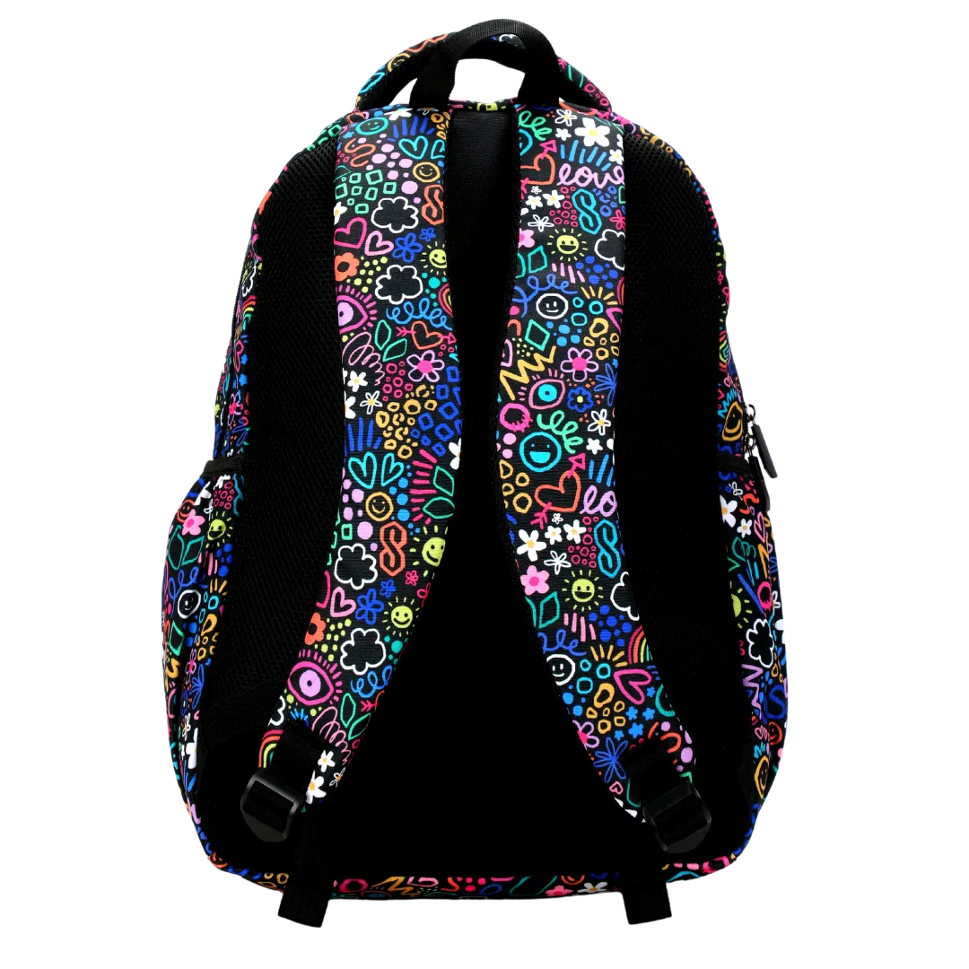 Doodle Large School Backpack