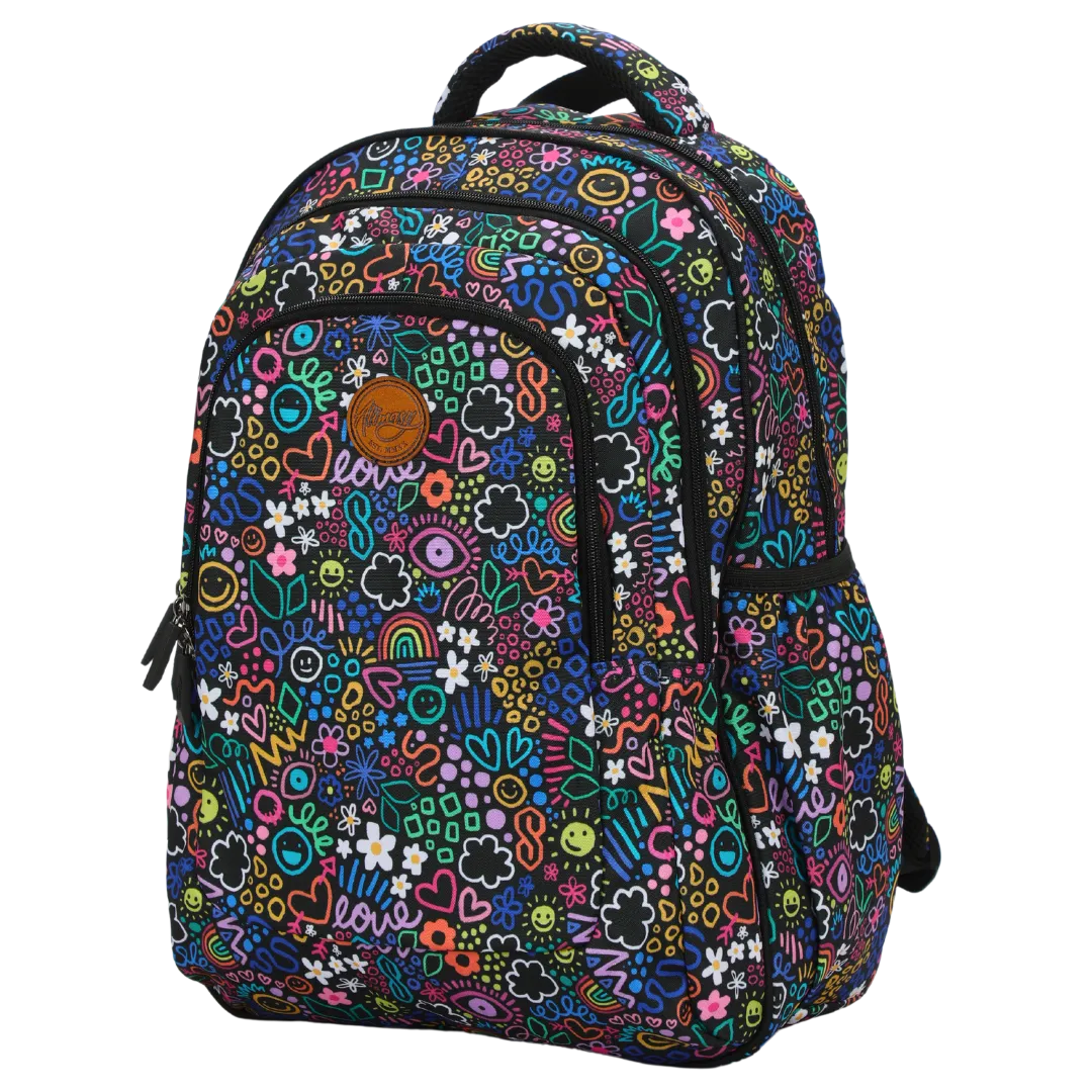 Doodle Large School Backpack