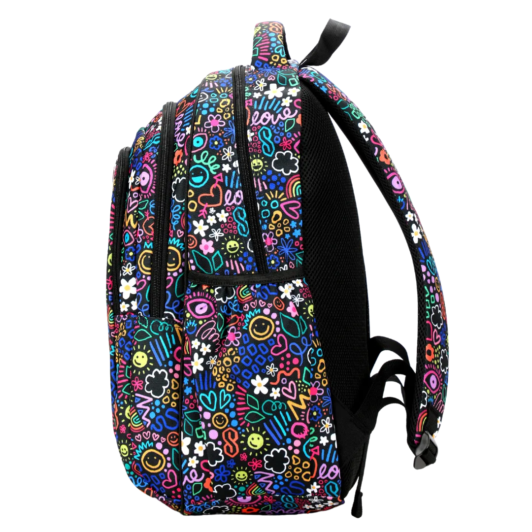 Doodle Large School Backpack