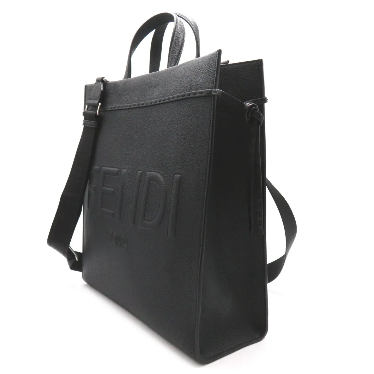 Fendi Leather 2Way Tote Bag 7VA583