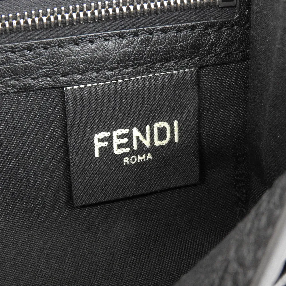 Fendi Leather Bifold Long Wallet Black