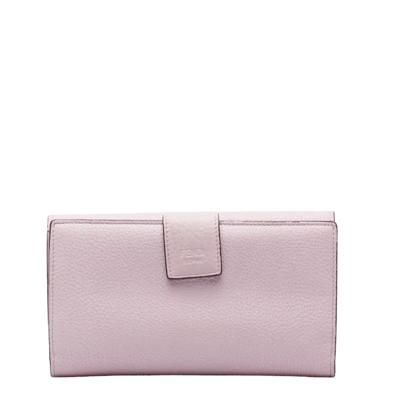 Fendi Peekaboo Leather Wallet 8M0427 Pink