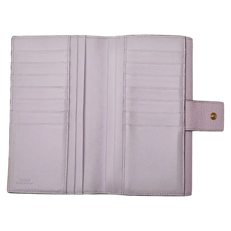 Fendi Peekaboo Leather Wallet 8M0427 Pink
