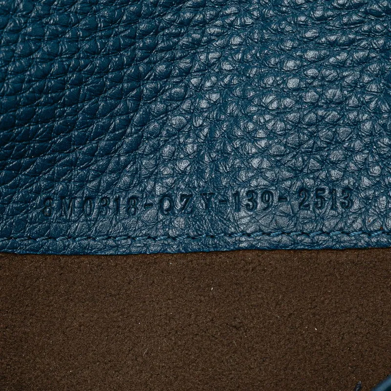 Fendi Peekaboo Selleria Leather Long Wallet
