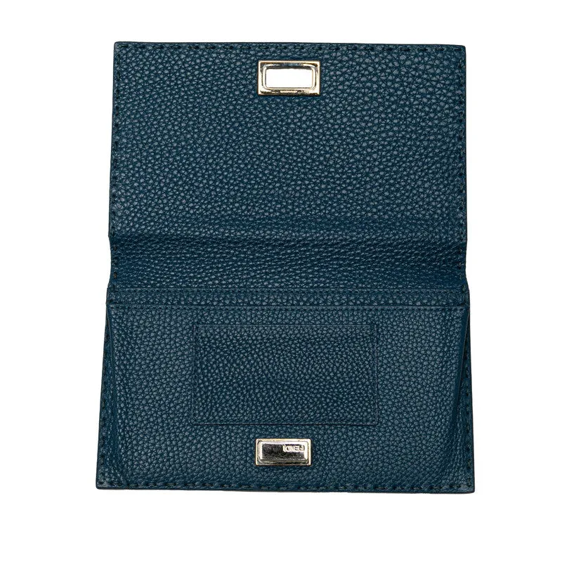 Fendi Peekaboo Selleria Leather Long Wallet
